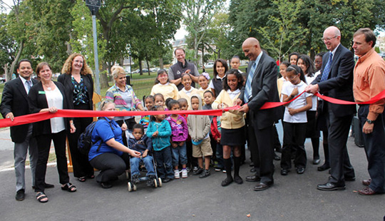 Campagnone (North) Common ribbon cutting