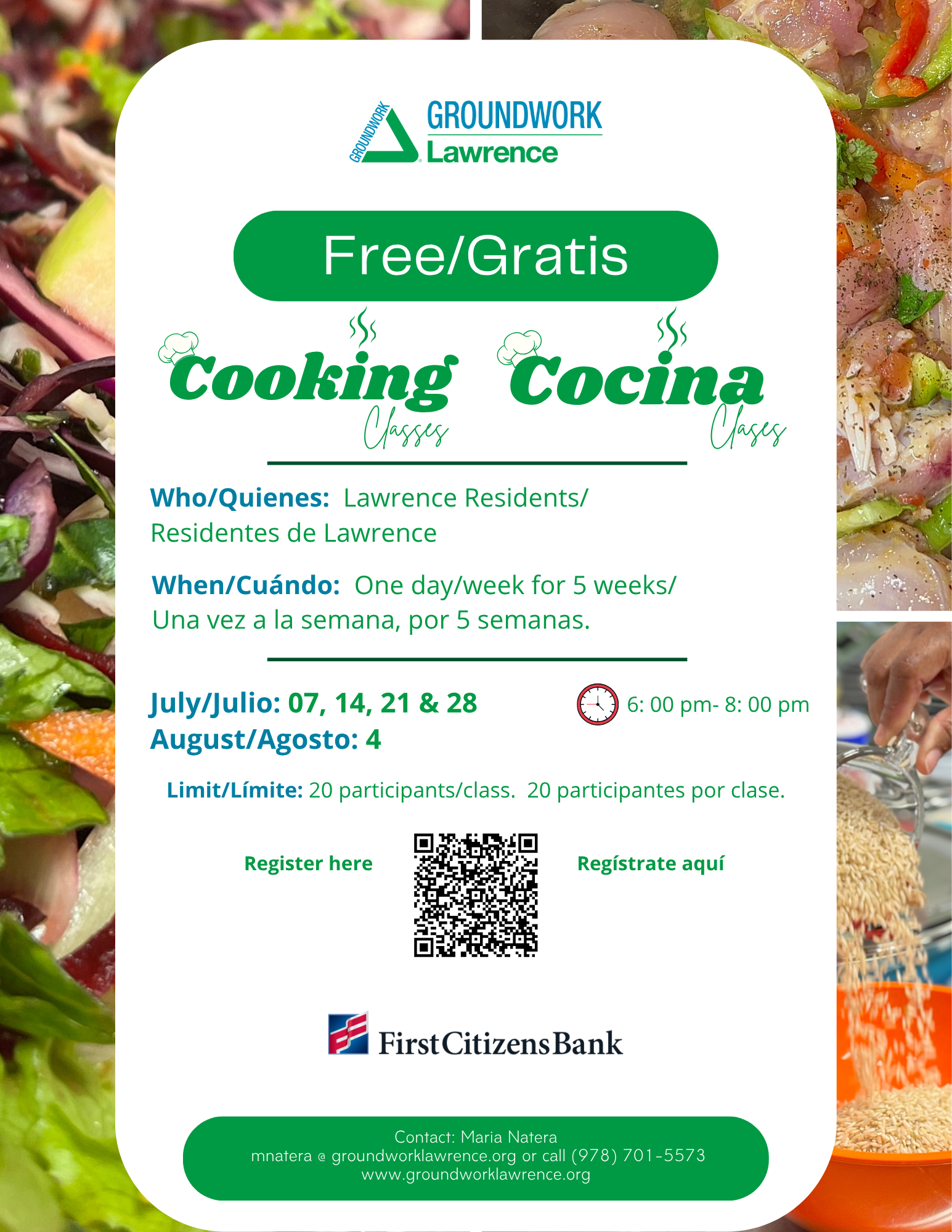Cooking Classes 2026 July
