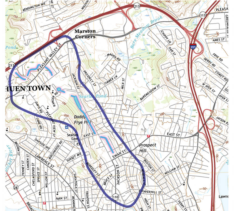 Bloody Brook catchment