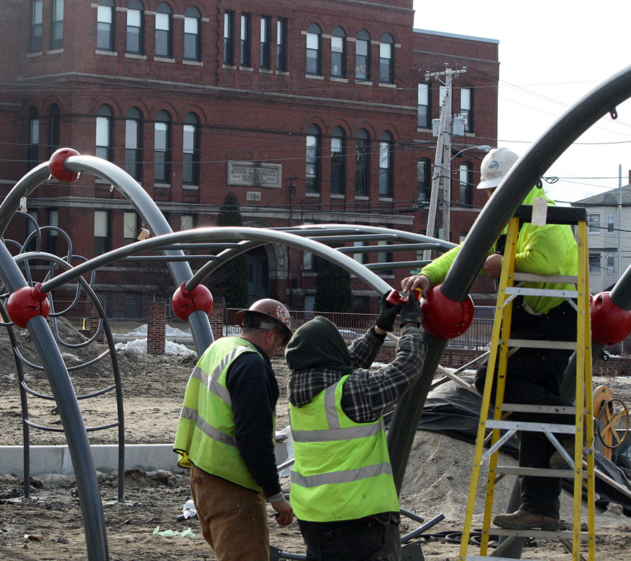 cronin-park-playground-installation