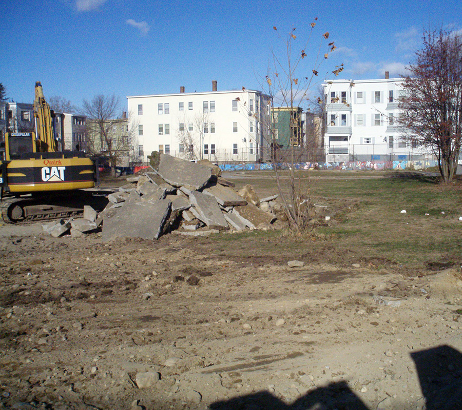 Cronin Park renovation begins