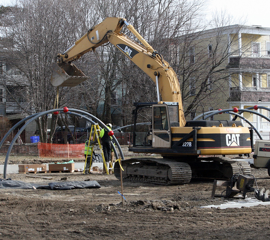 Cronin Park construction renovation