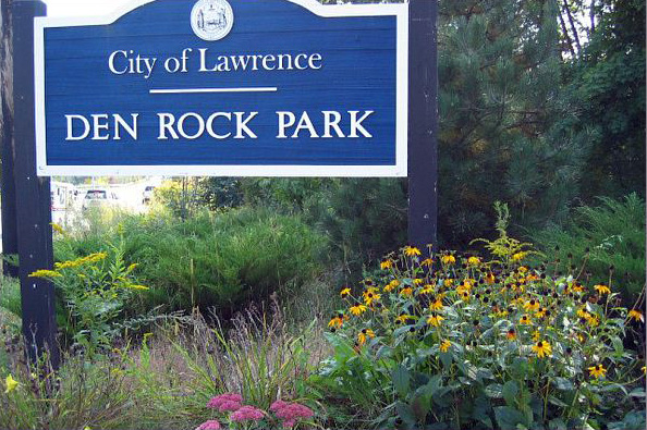 Den Rock Park sign