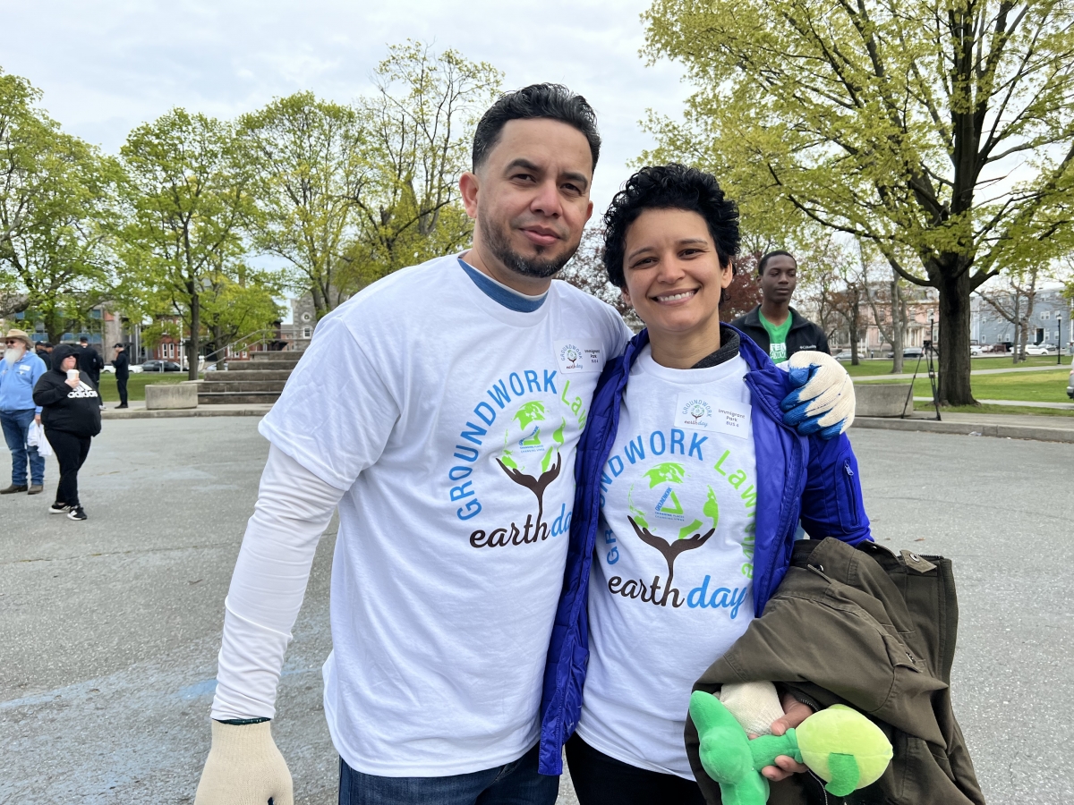 Earth Day event volunteers