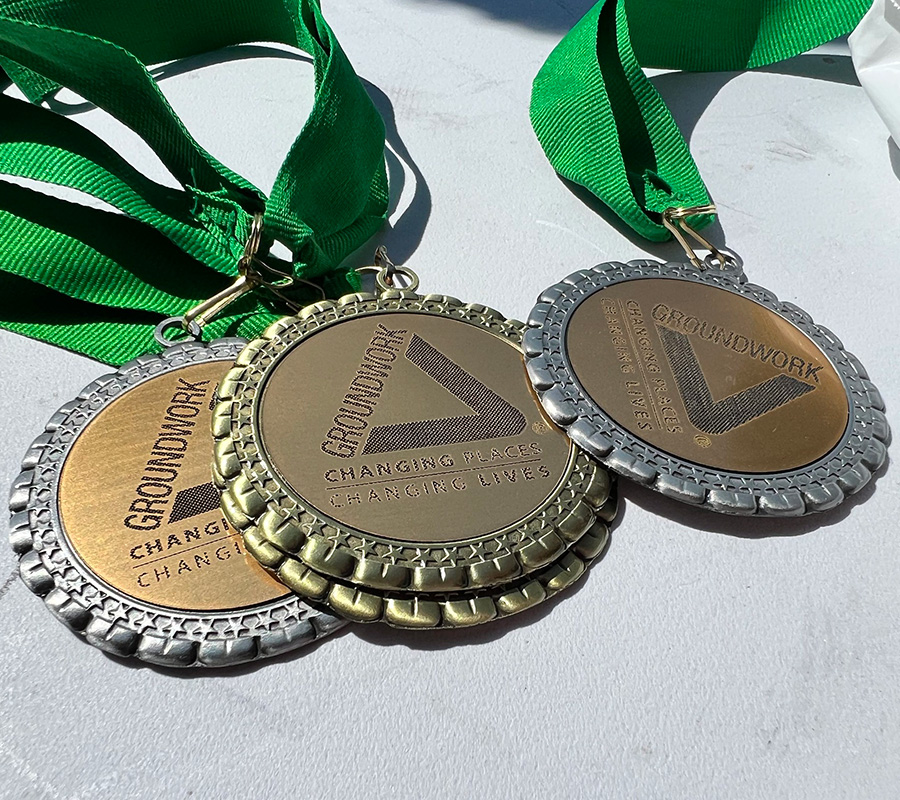 Greenway 5k medals