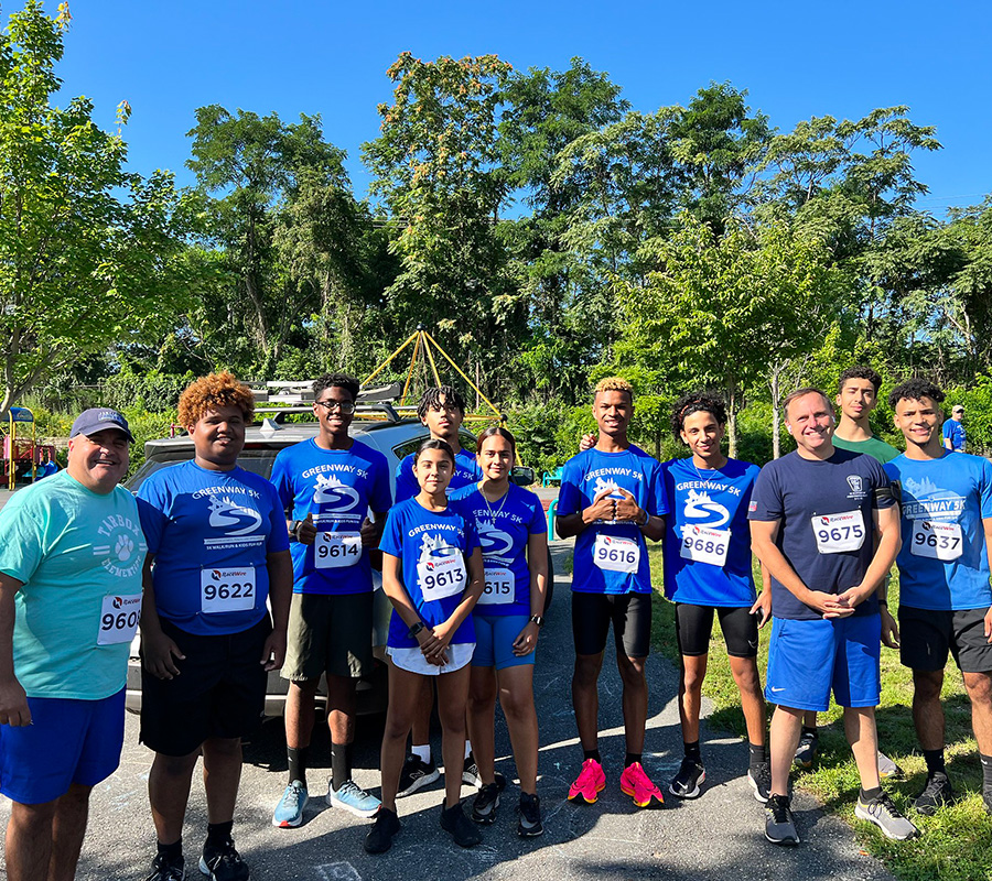 Greenway 5k running team