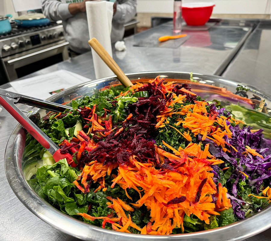 gwl cooking class salad