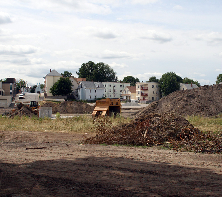 William Kennedy Community Park construction